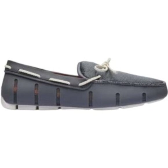 Swims - Mens Braided Lace Loafer, size 8 US mens, color grey. - Picture 1 of 5